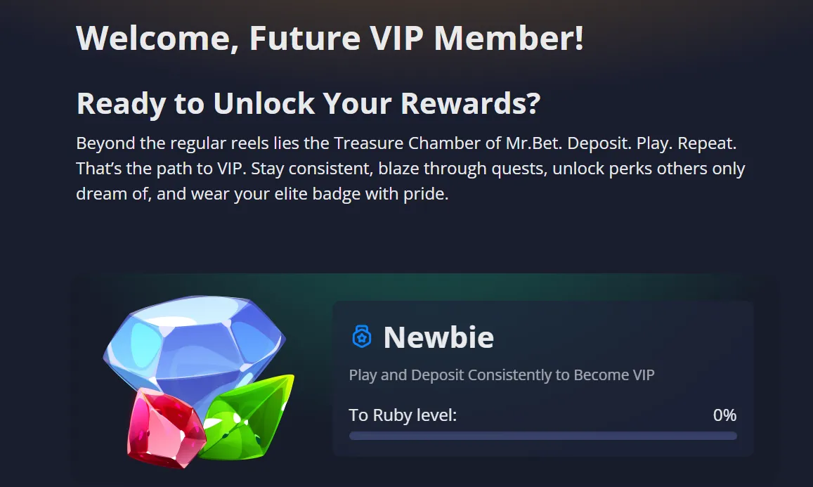 VIP Program in Mr Bet Canada